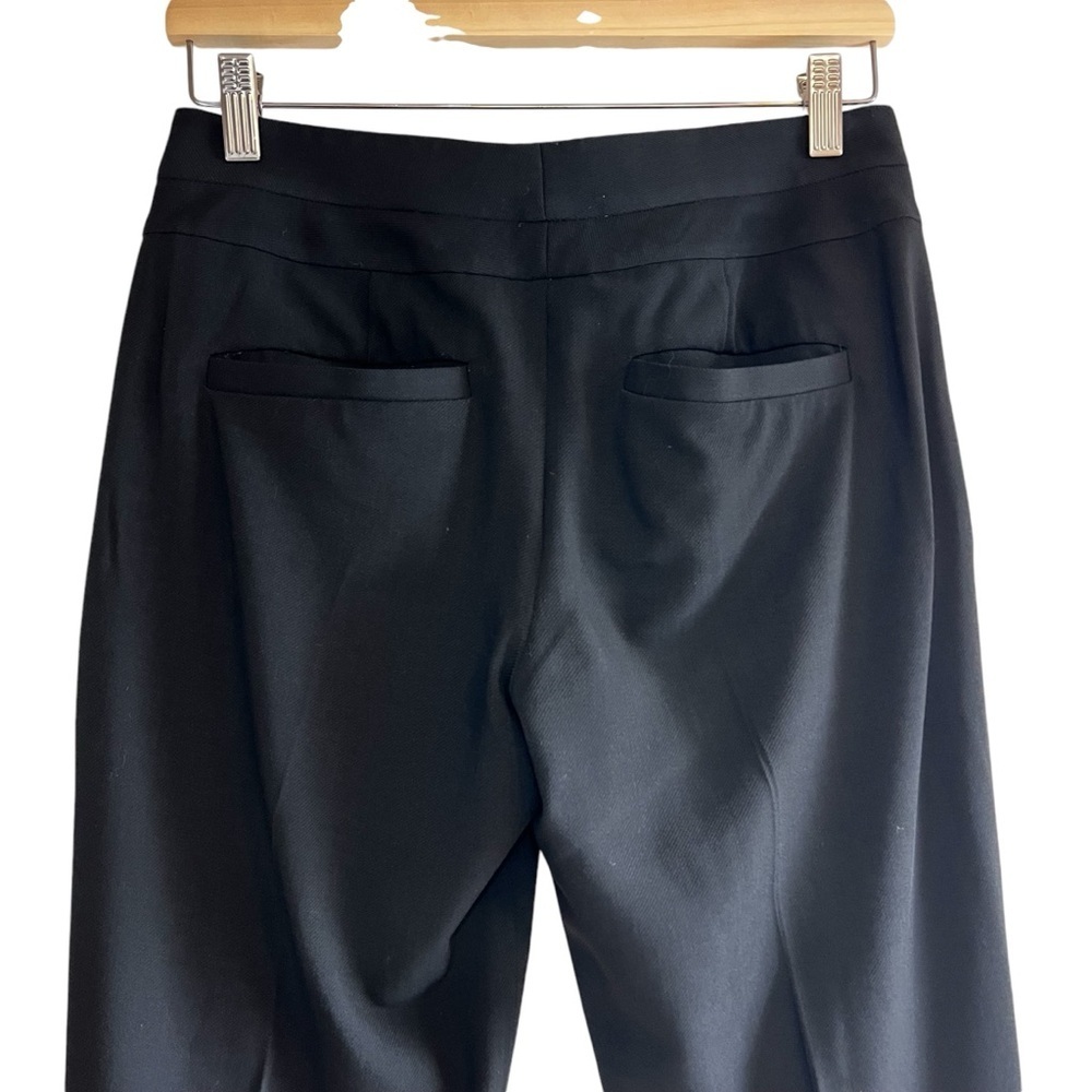 Helmut Lang wool slim fit mid rise black dress pants size 2 excellent condition - Picture 9 of 13